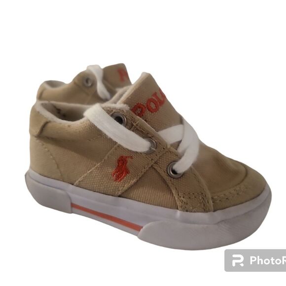 KIDS Polo by Ralph Lauren Boys Shoes Toddler Size 4 - Picture 2 of 3